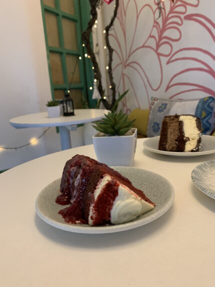 Porción de Red Velvet